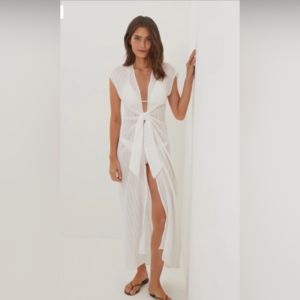 Elan Black swim cover up